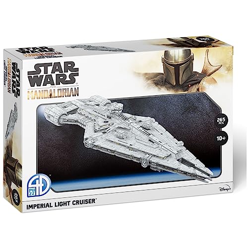 4D Cityscape Star Wars 3D Paper Model Kits Imperial Light Cruiser