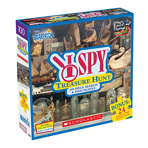 Briarpatch I Spy Treasure Hunt 100 Piece Jigsaw Puzzle, Ages 5+