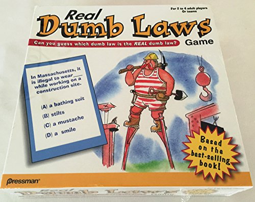 Pressman Real Dumb Laws Game