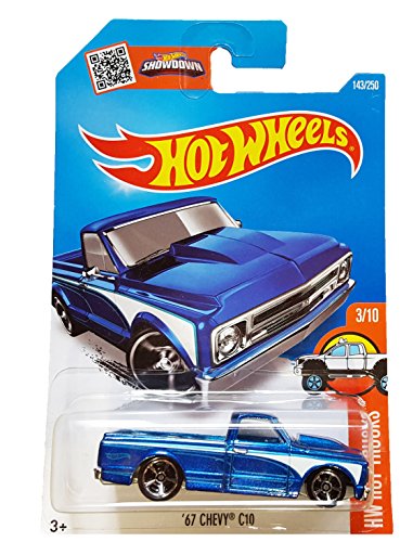 Hot Wheels 2016 HW Hot Trucks '67 Chevy C10 143/250, Blue