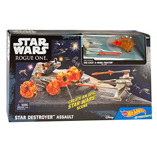 Hot Wheels Star Wars Starship Battle Scenes Play Set