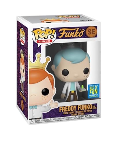 Funko Freddy Rick 2019 Box of Fun 6000 PCS