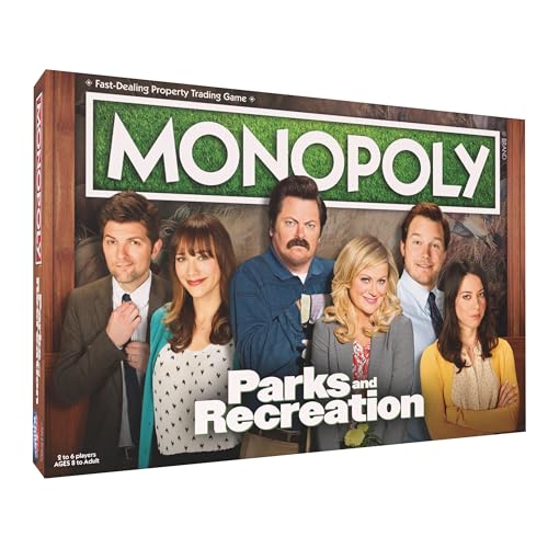 Monopoly: Parks Recreation Edition Board Game