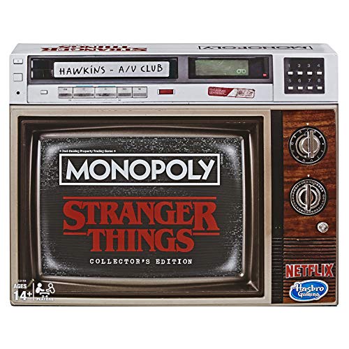 Monopoly Game Stranger Things Collector's Edition Board Game for Ages 14 Up