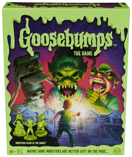 Goosebumps The Game, The Spooky Childrens Books Series Now a Scary Fun Monster Board Game for Ages 8 Up