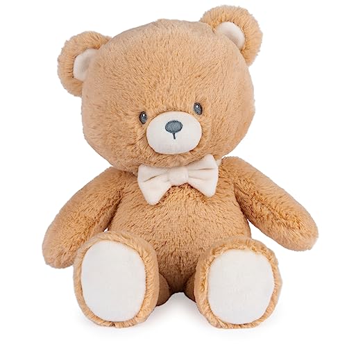 GUND Baby Sustainable Teddy Bear Plush, Stuffed Animal Made from Recycled Materials, Gift for Babies and Newborns, Brown, 13