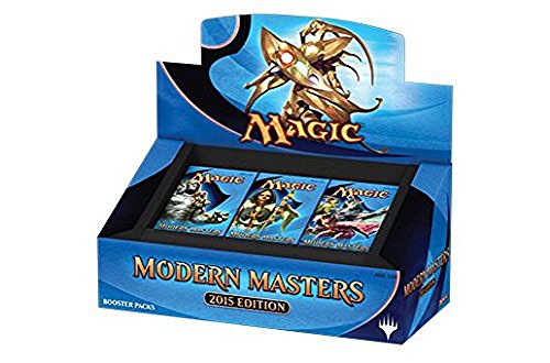 MTG Magic the Gathering Modern Masters 2015 Booster Box Display 24 packs, each with a premium foil