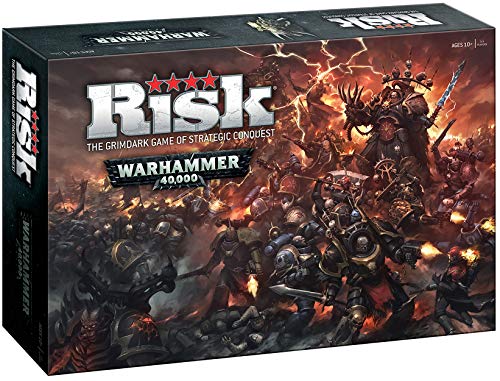 Board Game Based on Warhammer 40k from Games Workshop Officially Licensed Warhammer 40,000 Merchandise Themed Risk Game