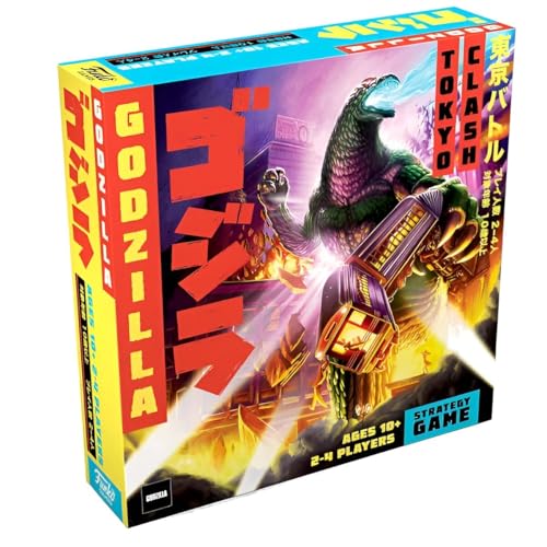 FUNKO GAMES: Godzilla -Tokyo Clash For Ages 10 and up - 4 Players