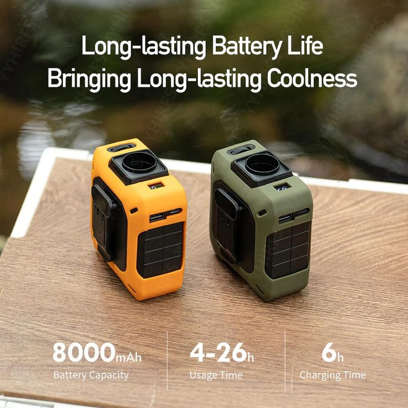 CoolBelt Pro Wearable Waist Fan & Power Bank