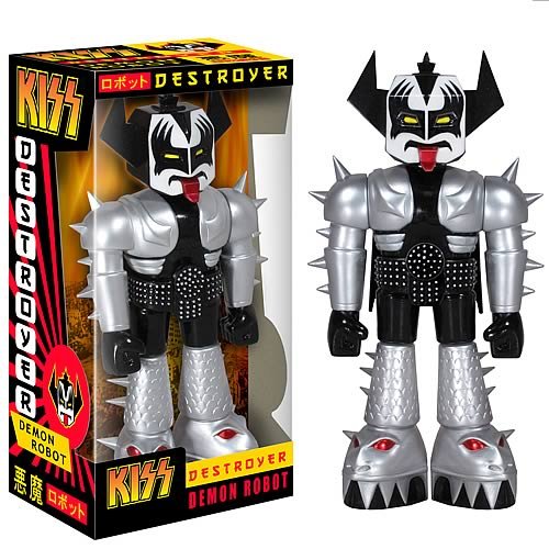 Funko KISS 11 Inch Vinyl Invader Figure Destroyer Demon Robot