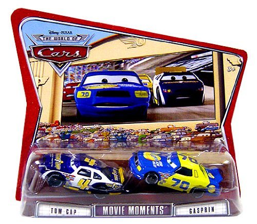 Cars World Of Cars Gasprin and Towcap Movie Moments 2-Pack by Mattel