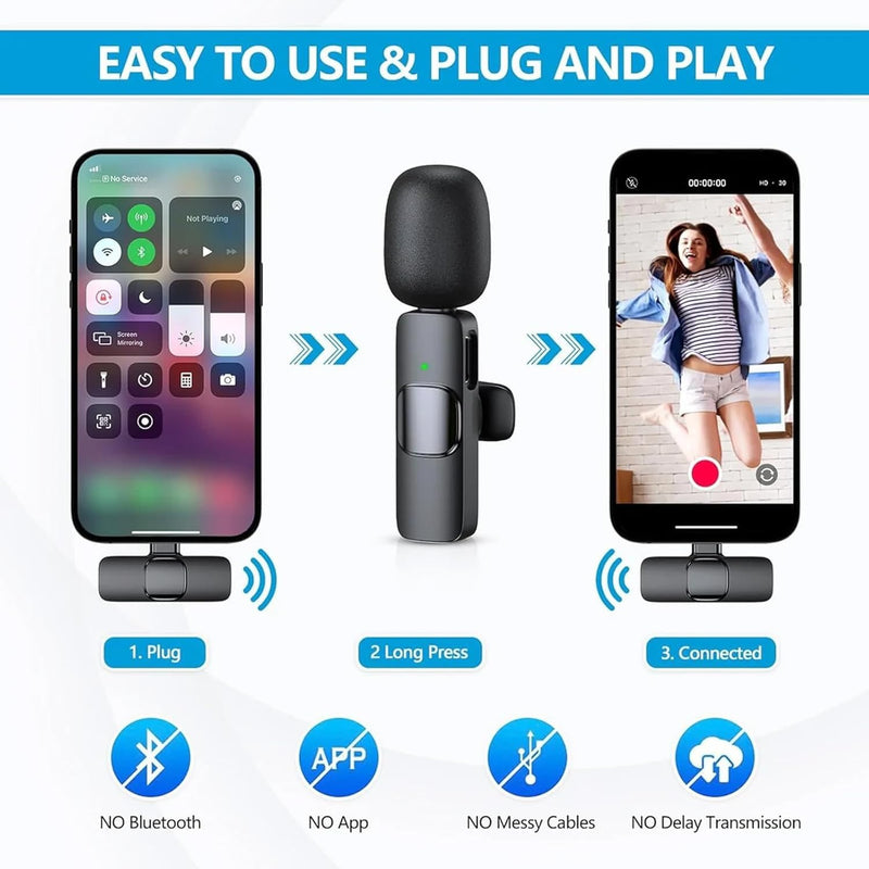 ClipMic Duo Wireless Noise-Reducing Mic Set
