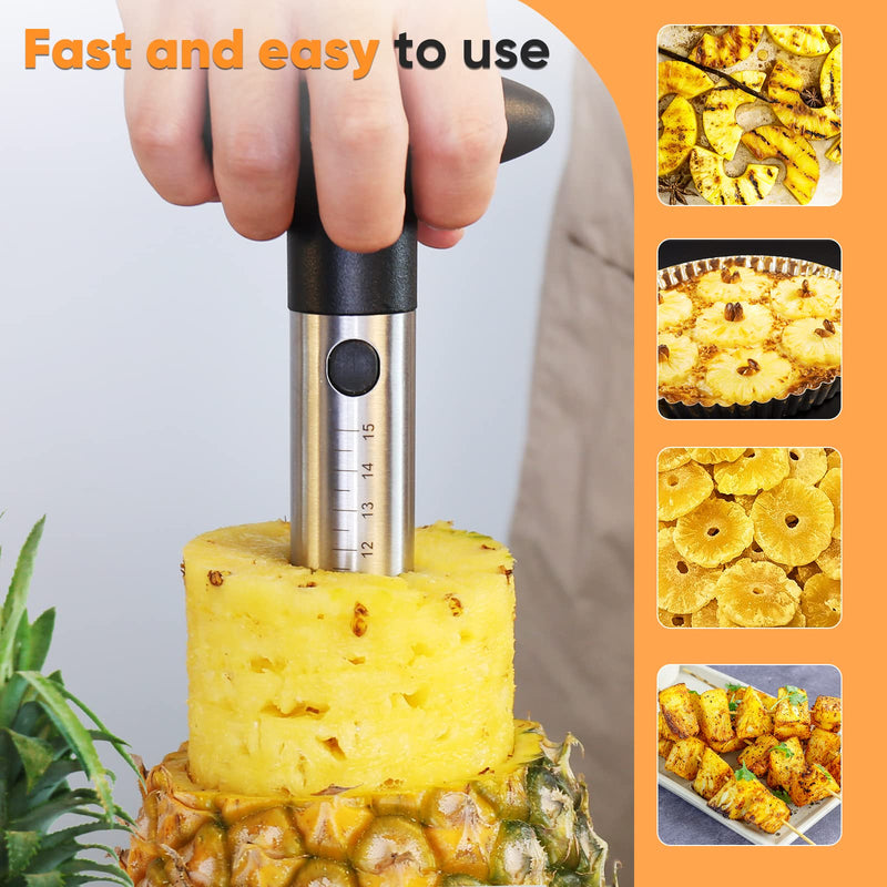 OOKUU Stainless Steel Pineapple Corer