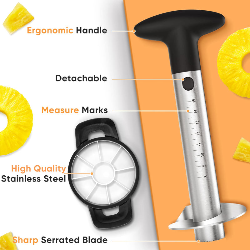 OOKUU Stainless Steel Pineapple Corer