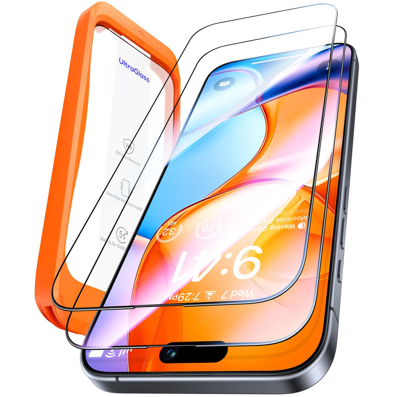 UltraGlass Unbreak Top 9H+ Glass for iPhone 16 Pro Screen Protector 6.3"