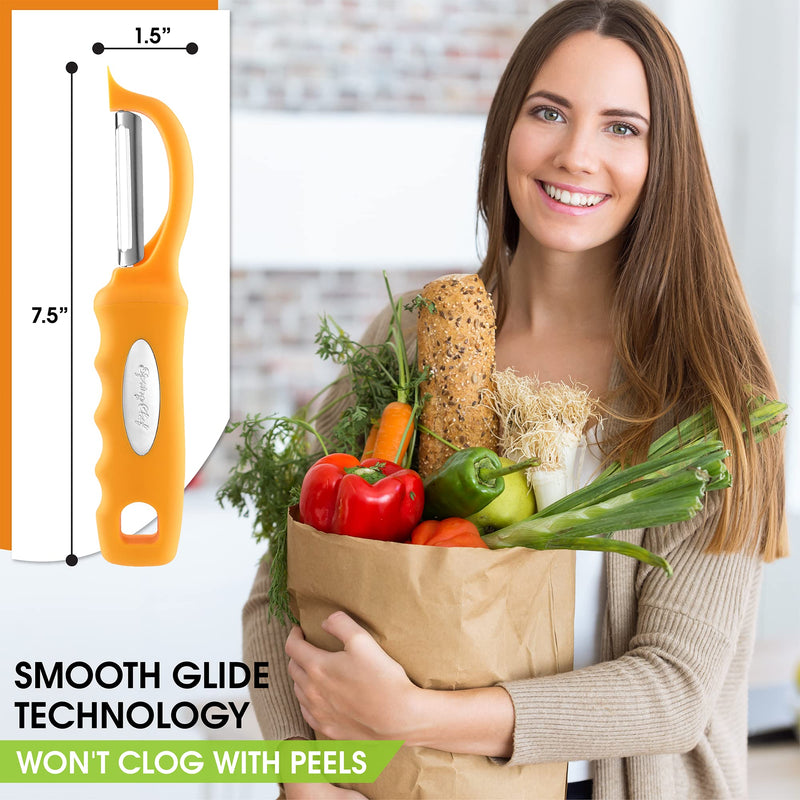Spring Chef Premium Swivel Vegetable Peeler