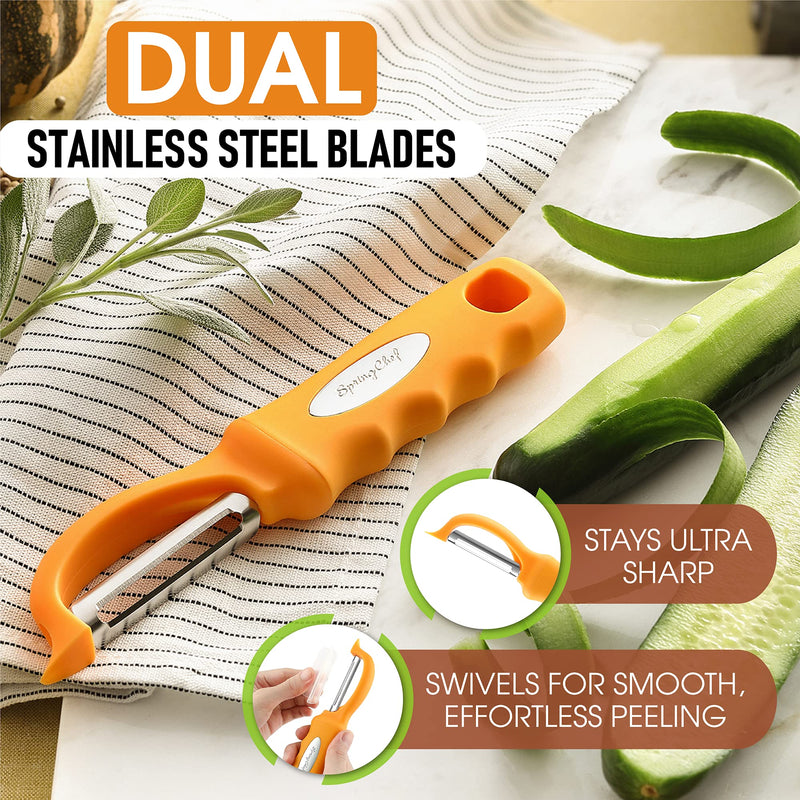 Spring Chef Premium Swivel Vegetable Peeler