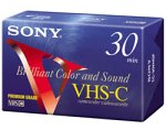 Sony VHS-C Camcorder Cassette, 5-Pack (30 Minutes, Discontinued)