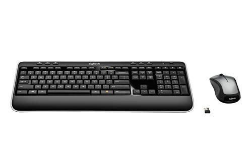 Logitech MK520 Wireless Keyboard and Mouse Combo – Long Battery Life, Reliable 2.4GHz Connectivity ( Keyboard and Mouse)