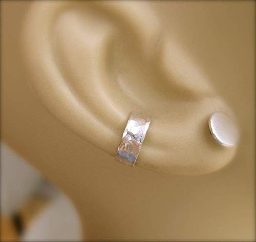 Sterling Silver [Hammered] Ear Cuff