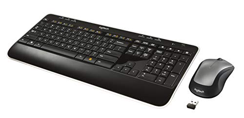 Logitech MK520 Wireless Keyboard and Mouse Combo – Long Battery Life, Reliable 2.4GHz Connectivity ( Keyboard and Mouse)