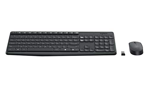 Logitech MK235 Wireless Keyboard and Mouse Combo (MK235)