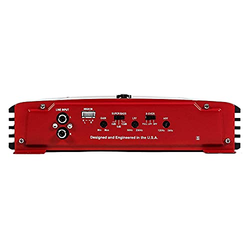 Crunch PX1000.2 Power Amplifier (Class AB, 2-Ch, 1,000W Max)