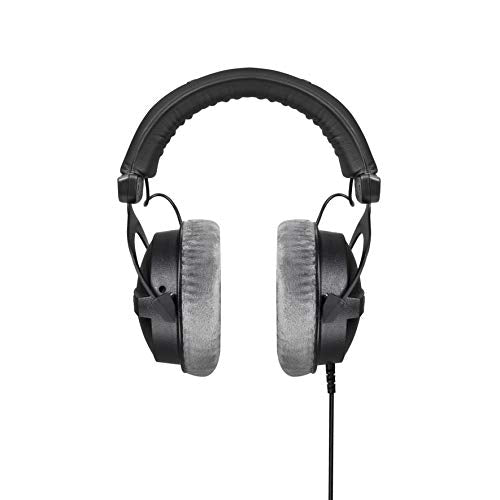 beyerdynamic DT 770 PRO 80 Ohm Gray Over-Ear Studio Headphones (Enclosed Design, Wired for Recording/Monitoring)