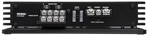 Sound Storm Labs EV4.1600 Evolution 1600W 4-Ch 2-8 Ohm Class A/B Full Range Bridgeable MOSFET Car Amp with Remote Sub Control