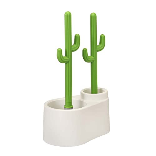 Cactus Plunger and Brush Set for Bathroom Cleaning (2-Piece)