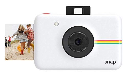 Polaroid Snap Digital Camera (White) with Zero Ink Printing Technology