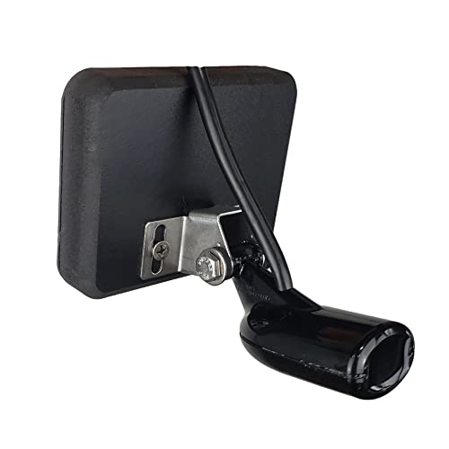 Seaworthy Innovations Standard-Size Stern Pad for Accessory and Transducer Mounting (Not for Large 3D Scan Transducers), Black, Made in USA with Genuine 3M VHB Adhesive