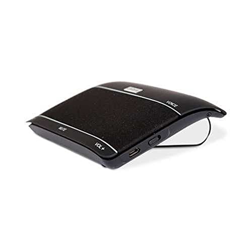 Jabra Freeway Bluetooth In-Car Speakerphone, Model 100-46000000-02 (U.S. Retail Packaging), Black