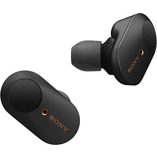 Sony WF-1000XM3 Noise Cancelling Wireless Earbuds with Alexa and Mic [Black]