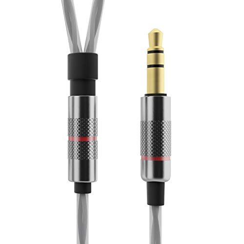 Betron ELR50 Earbuds in Ear Headphones with Carry Case, Noise Isolating, Enhanced Bass Sound and 3 x Ear Bud Tips (Black)
