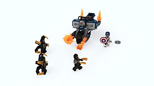 LEGO Marvel Avengers Captain America Outriders Attack Building Kit (76123, 167 Pieces)