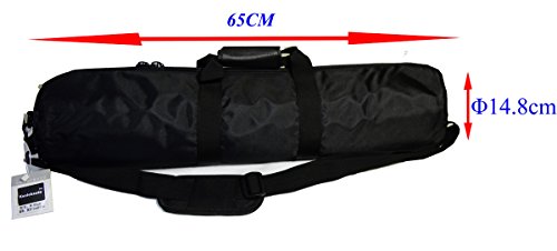 Koolehaoda Tripod Carrying Case with Strap (25-Inch) for Bogen-Manfrotto, Sunpak, Vanguard, Slik, Giottos & Gitzo Tripods