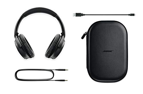 Bose QuietComfort 35 II Wireless Bluetooth Noise-Cancelling Headphones with Alexa Voice Control (Black)