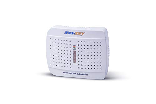 Eva-Dry E-333 Wireless Mini Dehumidifier, White