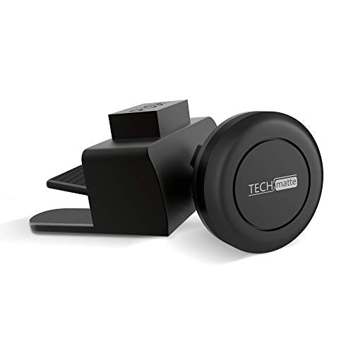 TechMatte MagGrip Universal Magnetic Car Mount, Extra Strong Magnetic Grip (1 Pack)