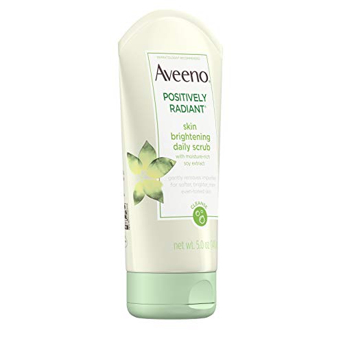 Aveeno Positively Radiant Skin Brightening Daily Facial Scrub (5 oz).