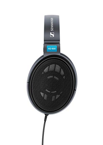 Sennheiser HD 600 Open-Back Hi-Fi Professional Stereo Headphones (Black)
