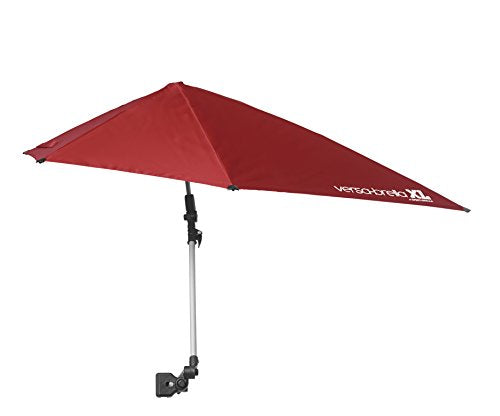 Sport-Brella Versa-Brella XLfirebrick Red - All-Position Umbrella with Universal Clamp