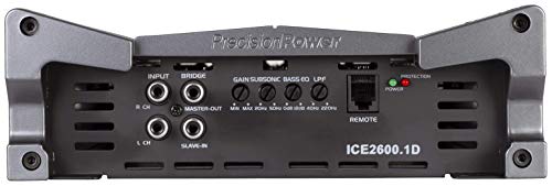 Precision Power Black Ice Series ICE2600.1D 2600W Monoblock Amplifier