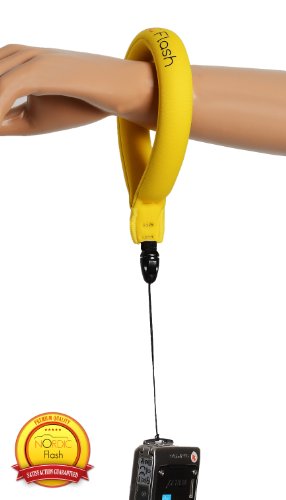 Nordic Flash Waterproof Camera Float (Pack of 2) - Bright Yellow