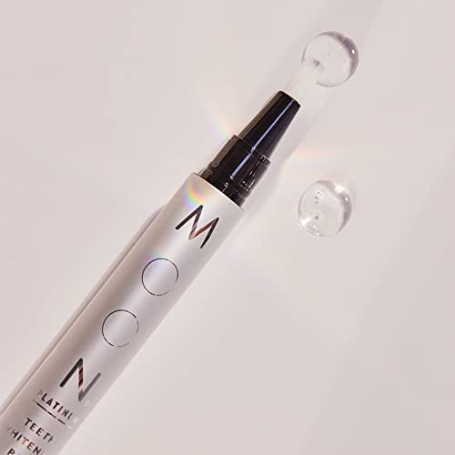 MOON Platinum Teeth Whitening Pen (Co-Created with Kendall Jenner), Powerful Whitening, 30+ Uses