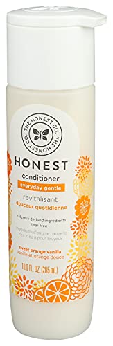The Honest Company Everyday Gentle Conditioner (Sweet Orange Vanilla) | Hypoallergenic | Paraben Free | With Coconut Oil & Orange Vanilla Extracts | 10 Fl. Oz.