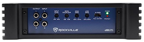 Rockville dB25 2-Channel Car Amplifier (2800W Peak/700W CEA RMS)