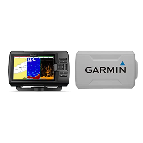 Garmin STRIKER Plus 7cv Fishfinder with CV20-TM Transducer & Protective Cover (010-01873-00)